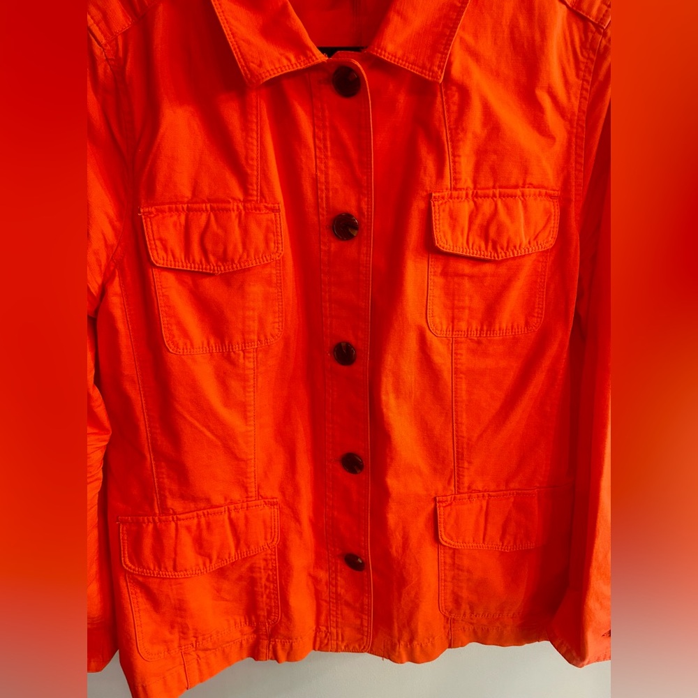 Talbots Orange Jacket - image 2